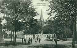 Die Friedrichstadt mit Lutherkirche um 1908