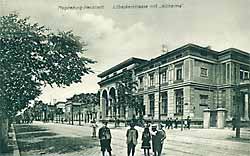 Lübeckerstraße mit Wilhelma um 1907