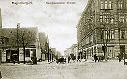 Lübeckerstraße / Ecke Neuhaldensleberstraße um 1910