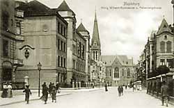 Die Falkenbergstraße um 1905