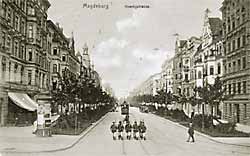 Blick in die Königstraße zum Kaiser-Wilhelm-Platz