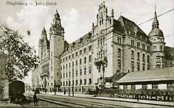 Der Justizpalast um 1910