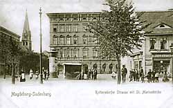 Der Eiskellerplatz um 1908