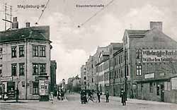 Olvenstedterstraße / Ecke Ebendorferstraße um 1910